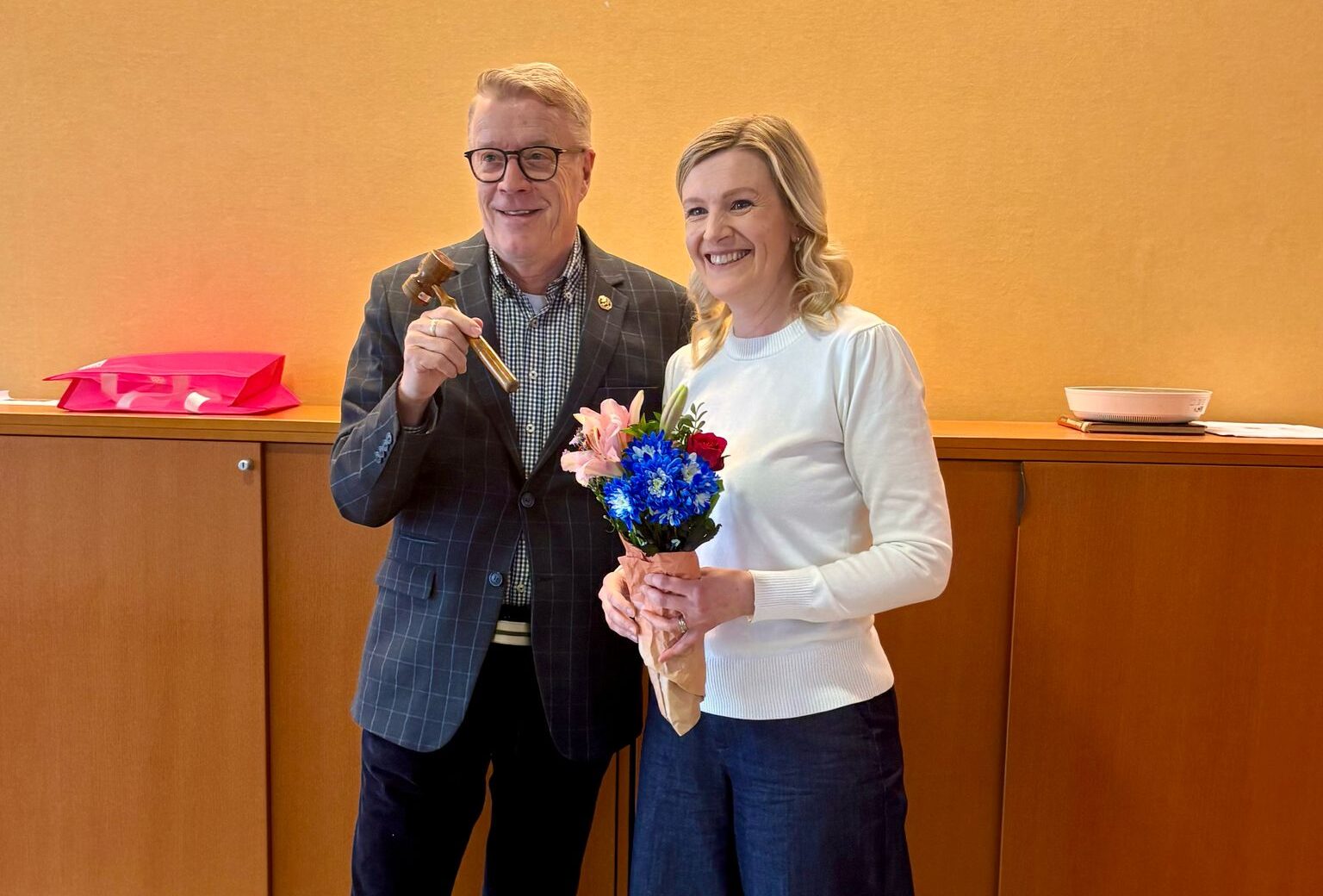 Uusi puheenjohtaja Minna